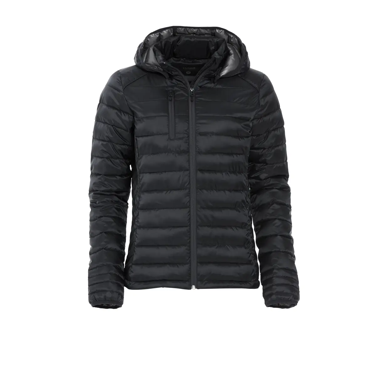 Chaqueta acolchada de mujer CLIQUE HUDSON WOMEN 020977 18 Chaqueta de mujer Clique Hudson Women 020977, Negro, vista frontal