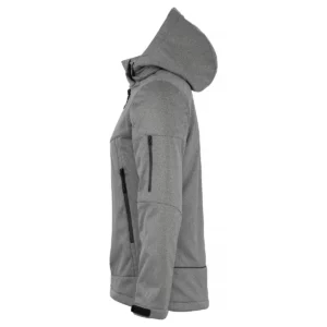 Chaqueta mujer CLIQUE GRAYLAND WOMEN 020981, Anthracite melange, lateral izquierdo