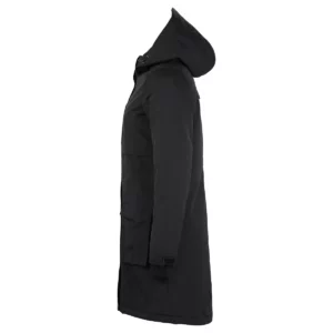 Parka de mujer Clique Lindy 020985 negra, vista lateral izquierdo