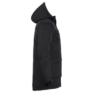Parka unisex Clique Eskie 020996 negra, lateral derecho