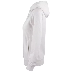 Sudadera mujer CLIQUE PREMIUM OC HOODY WOMEN 021003, Nature melange, lateral izquierdo