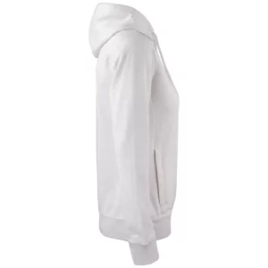 Sudadera mujer CLIQUE PREMIUM OC HOODY WOMEN 021003, Nature melange, lateral derecho