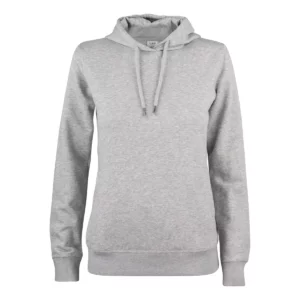 Sudadera mujer CLIQUE PREMIUM OC HOODY WOMEN 021003, Grey melange, vista frontal