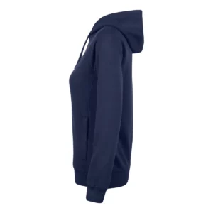 Sudadera mujer CLIQUE PREMIUM OC HOODY WOMEN 021003, Dark navy, lateral izquierdo