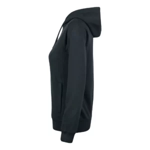 Sudadera mujer CLIQUE PREMIUM OC HOODY WOMEN 021003, Black, lateral izquierdo