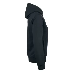 Sudadera mujer CLIQUE PREMIUM OC HOODY WOMEN 021003, Black, lateral derecho