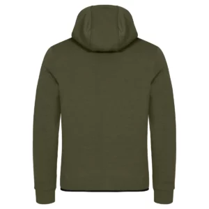 Chaqueta hombre CLIQUE HAYDEN 021024, Fog green, vista posterior