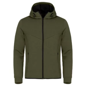 Chaqueta hombre CLIQUE HAYDEN 021024, Fog green, vista frontal