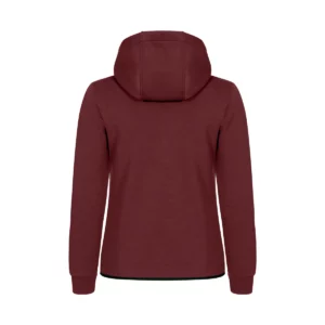 Chaqueta mujer CLIQUE HAYDEN WOMEN 021025, Burdeos, vista posterior