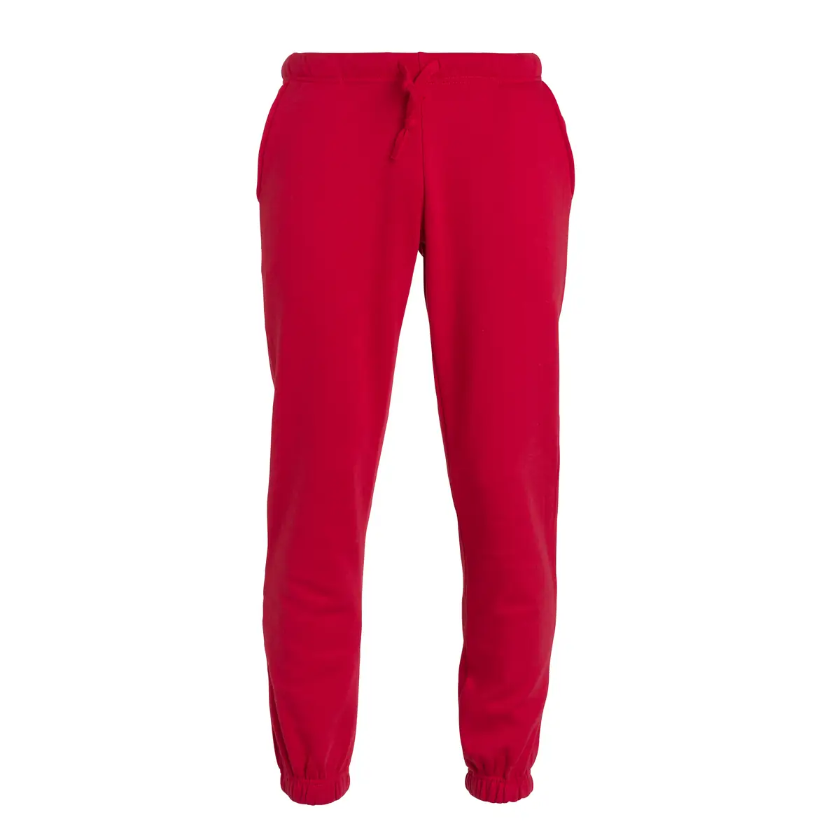 Pantalón infantil CLIQUE BASIC PANTS JUNIOR 021027 18 Pantalón infantil Clique Basic Pants Junior 021027, Rojo, vista frontal
