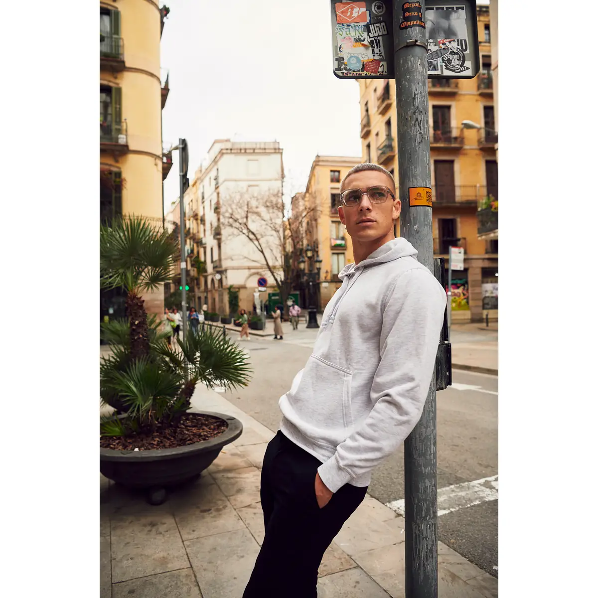 Sudadera unisex CLIQUE BASIC HOODY 021031 99 Sudadera unisex CLIQUE BASIC HOODY 021031 - Imagen 99