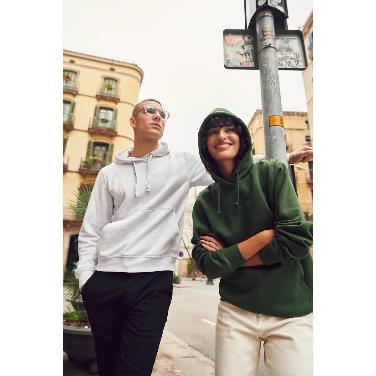 Sudadera unisex CLIQUE BASIC HOODY 021031 2 Sudadera unisex CLIQUE BASIC HOODY 021031 - Imagen 2