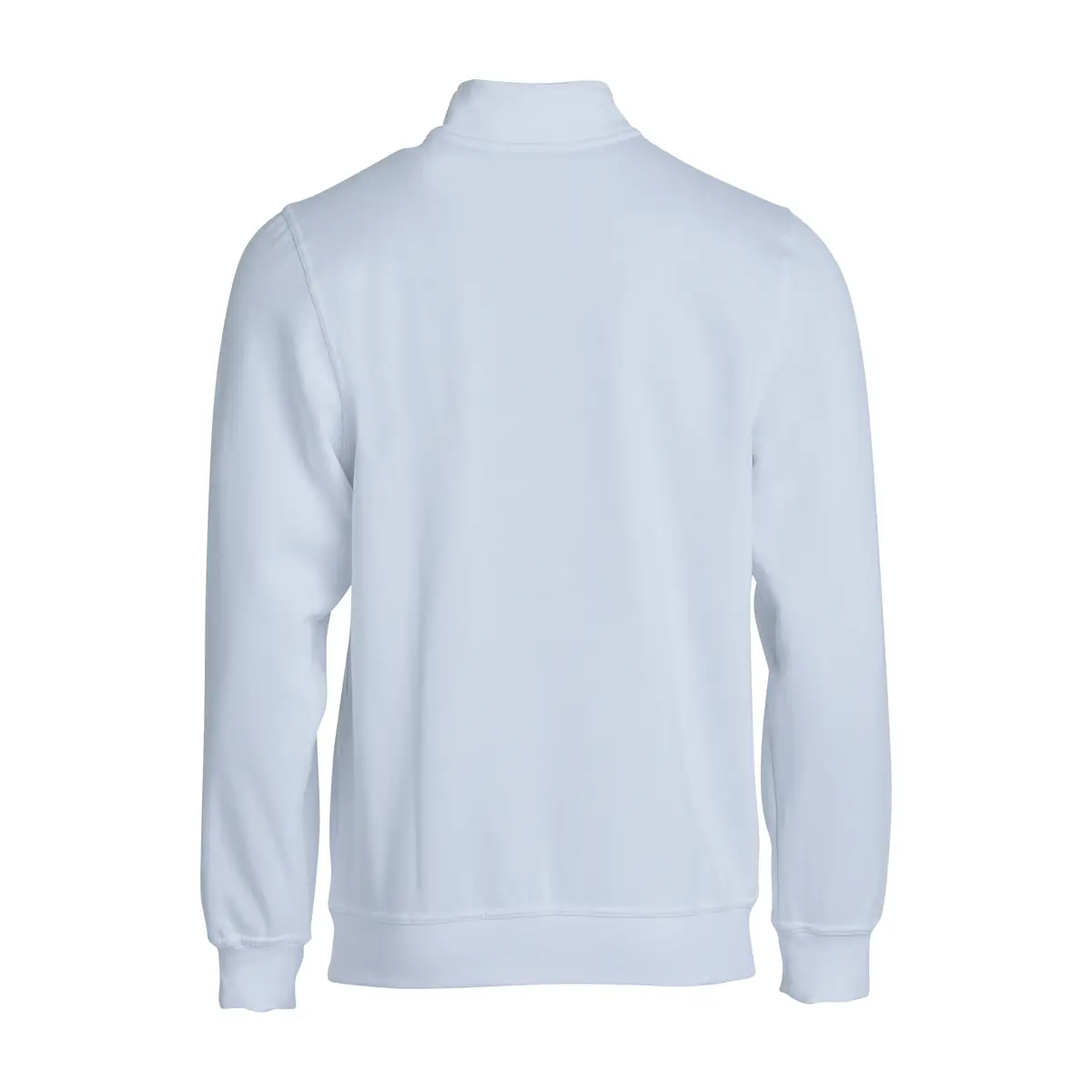 Sudadera hombre CLIQUE BASIC HALF ZIP 021033 4 Sudadera hombre CLIQUE BASIC HALF ZIP 021033, Blanco, vista posterior
