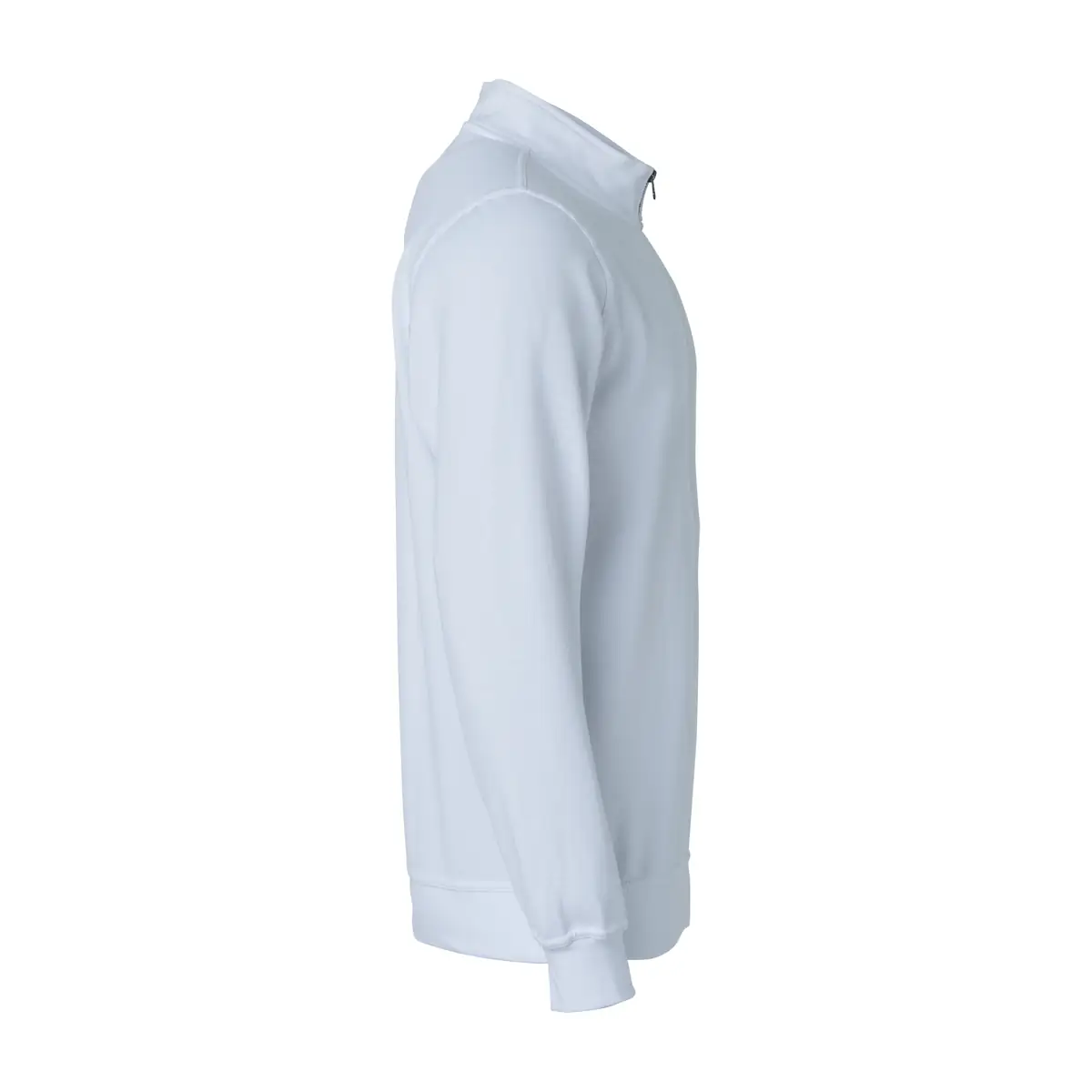 Sudadera hombre CLIQUE BASIC HALF ZIP 021033 6 Sudadera hombre CLIQUE BASIC HALF ZIP 021033, Blanco, lateral derecho