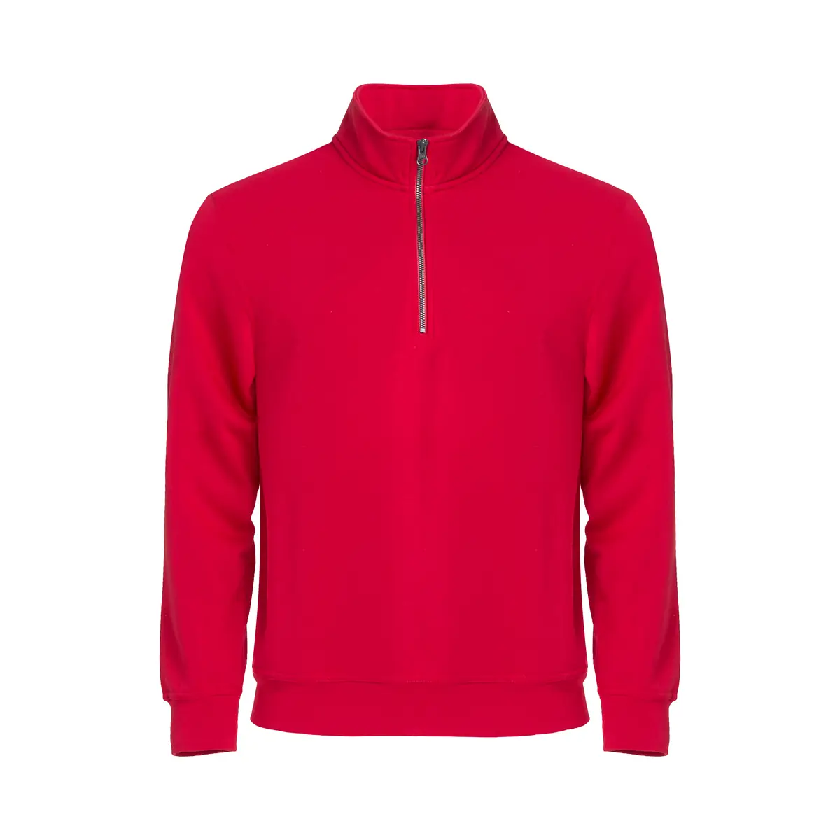 Sudadera hombre CLIQUE BASIC HALF ZIP 021033 15 Sudadera hombre CLIQUE BASIC HALF ZIP 021033, Rojo, vista frontal