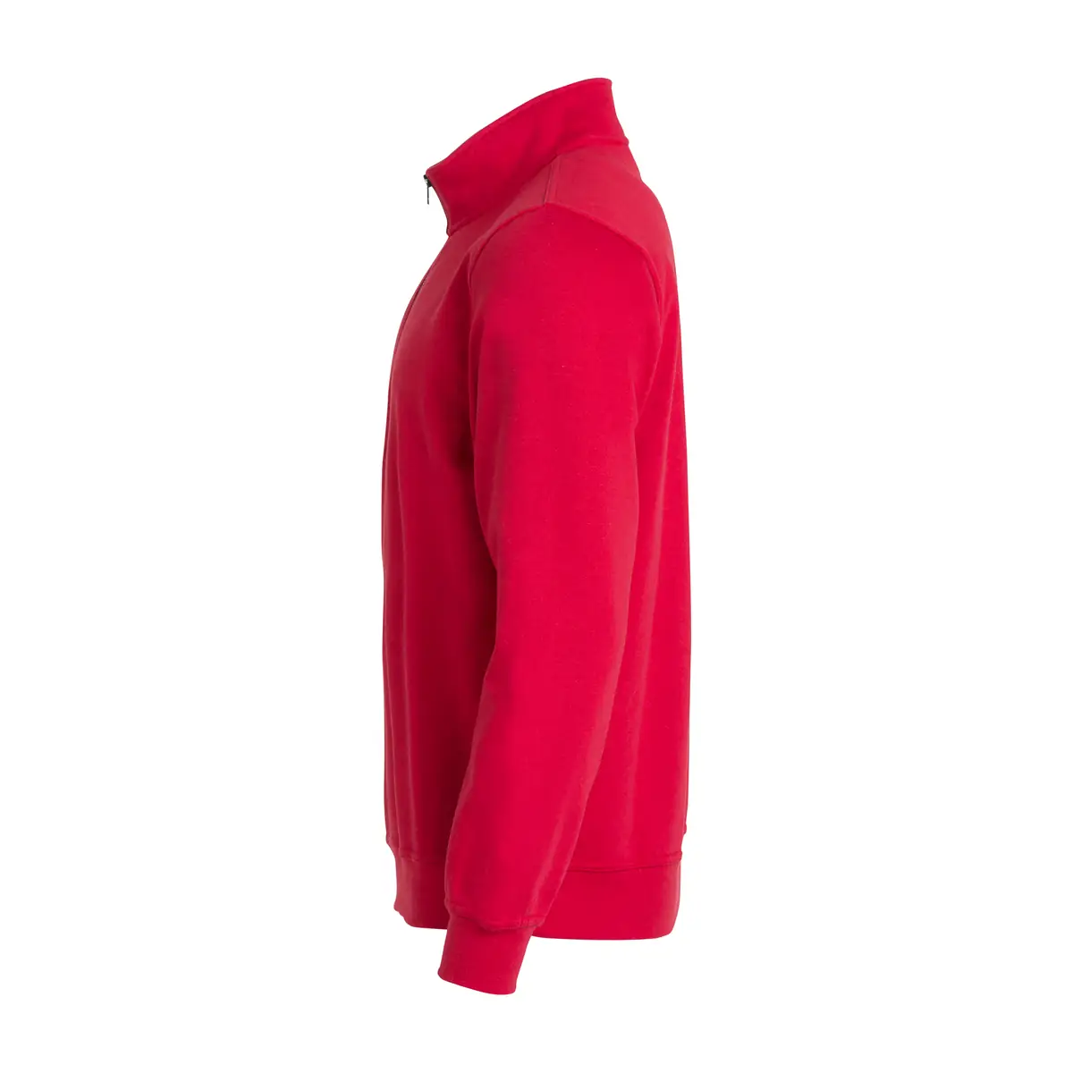 Sudadera hombre CLIQUE BASIC HALF ZIP 021033 17 Sudadera hombre CLIQUE BASIC HALF ZIP 021033, Rojo, lateral izquierdo