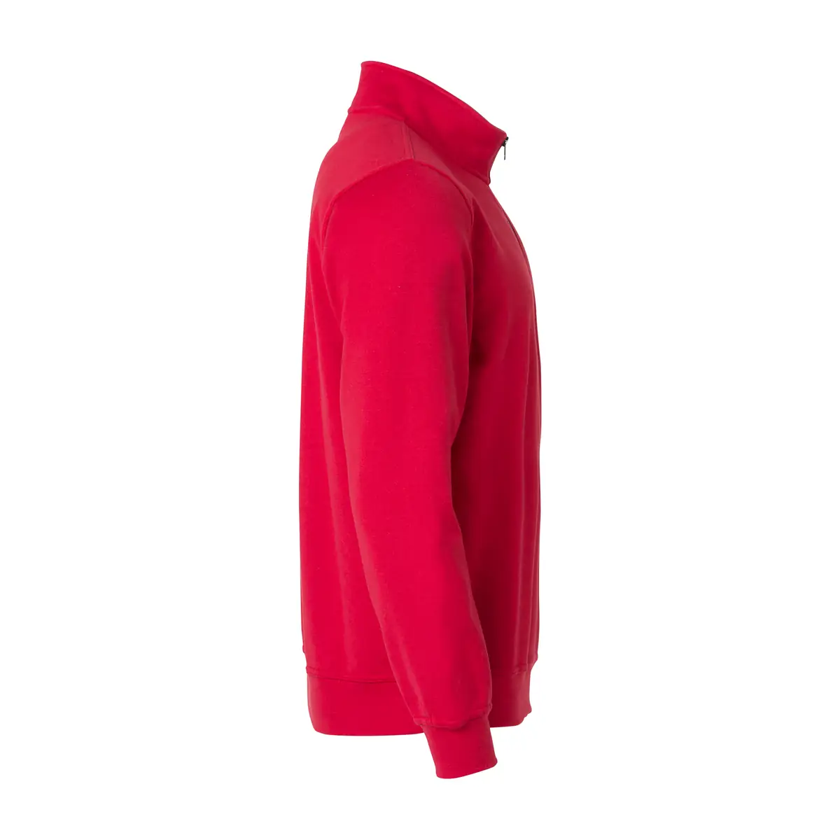 Sudadera hombre CLIQUE BASIC HALF ZIP 021033 18 Sudadera hombre CLIQUE BASIC HALF ZIP 021033, Rojo, lateral derecho