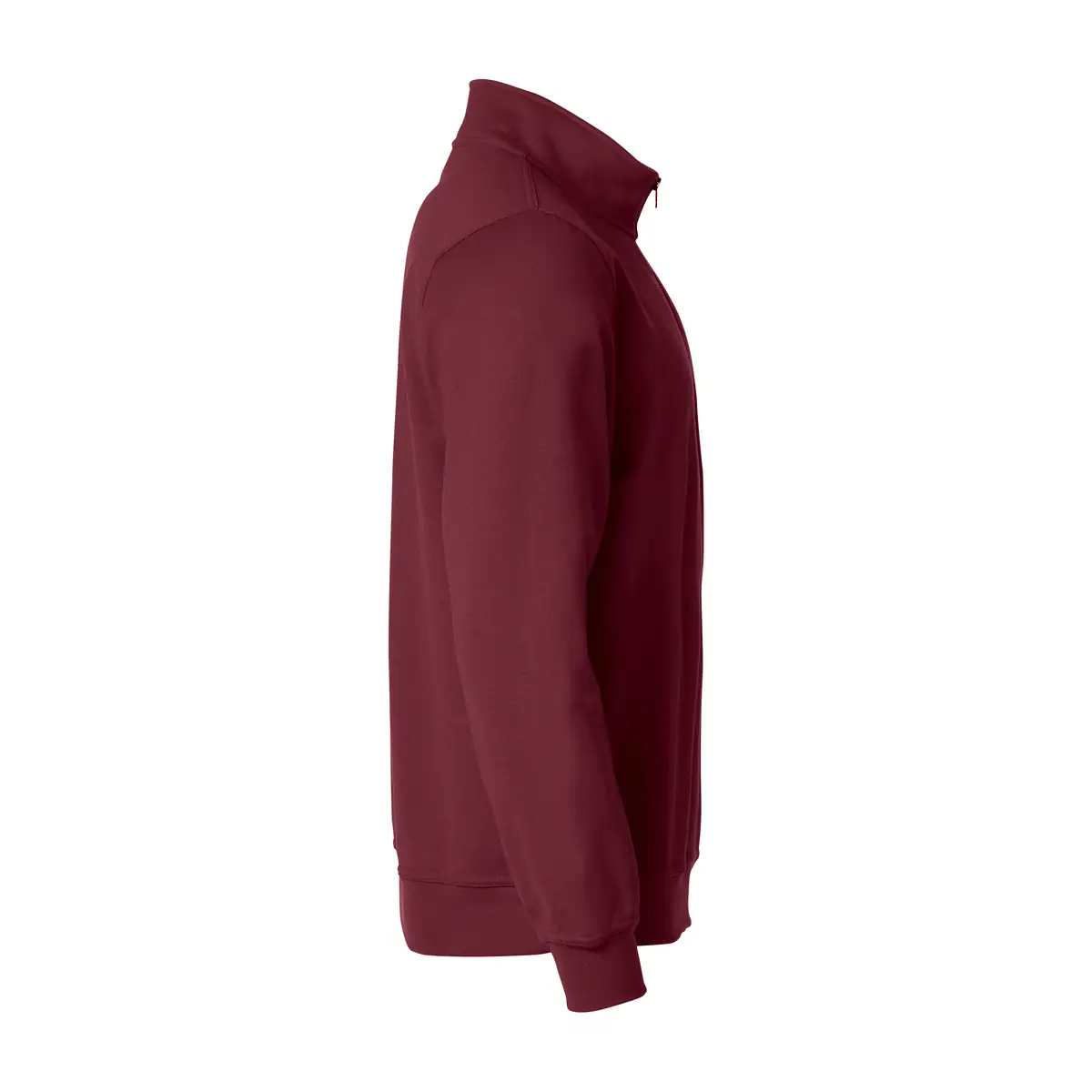 Sudadera hombre CLIQUE BASIC HALF ZIP 021033 22 Sudadera hombre CLIQUE BASIC HALF ZIP 021033, Burdeos, lateral derecho