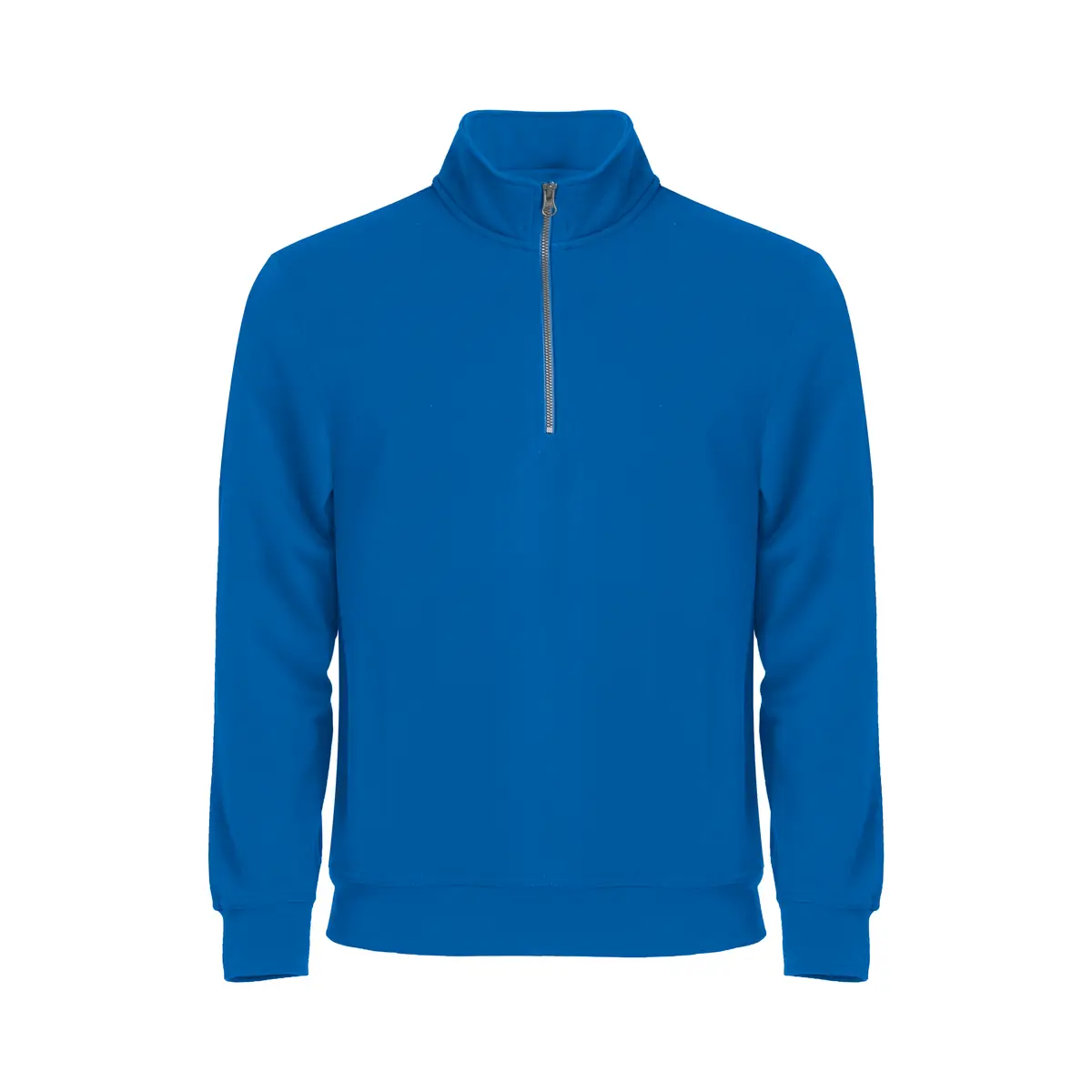 Sudadera hombre CLIQUE BASIC HALF ZIP 021033 23 Sudadera hombre CLIQUE BASIC HALF ZIP 021033, Azul real, vista frontal