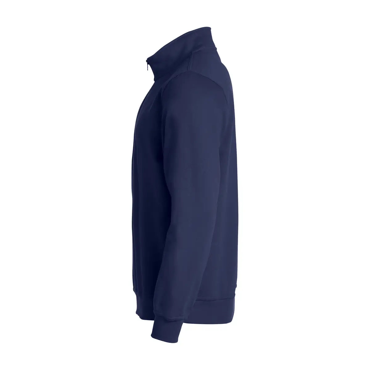 Sudadera hombre CLIQUE BASIC HALF ZIP 021033 29 Sudadera hombre CLIQUE BASIC HALF ZIP 021033, Marino oscuro, lateral izquierdo