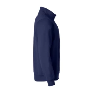 Sudadera hombre CLIQUE BASIC HALF ZIP 021033, Marino oscuro, lateral derecho