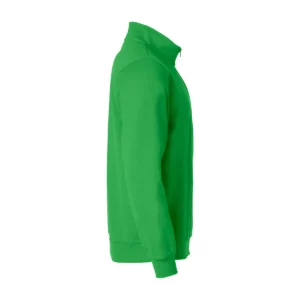 Sudadera hombre CLIQUE BASIC HALF ZIP 021033, Verde manzana, lateral derecho
