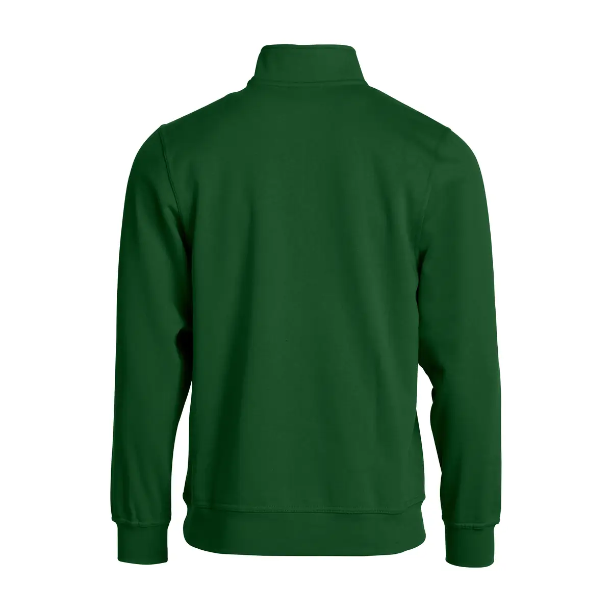 Sudadera hombre CLIQUE BASIC HALF ZIP 021033 36 Sudadera hombre CLIQUE BASIC HALF ZIP 021033, Verde botella, vista posterior