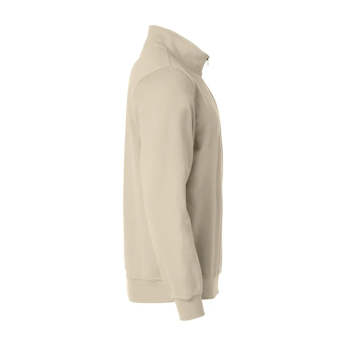 Sudadera hombre CLIQUE BASIC HALF ZIP 021033 42 Sudadera hombre CLIQUE BASIC HALF ZIP 021033, Beige claro, lateral derecho