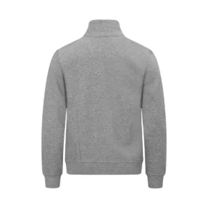 Sudadera hombre CLIQUE BASIC HALF ZIP 021033, Gris marengo, vista posterior