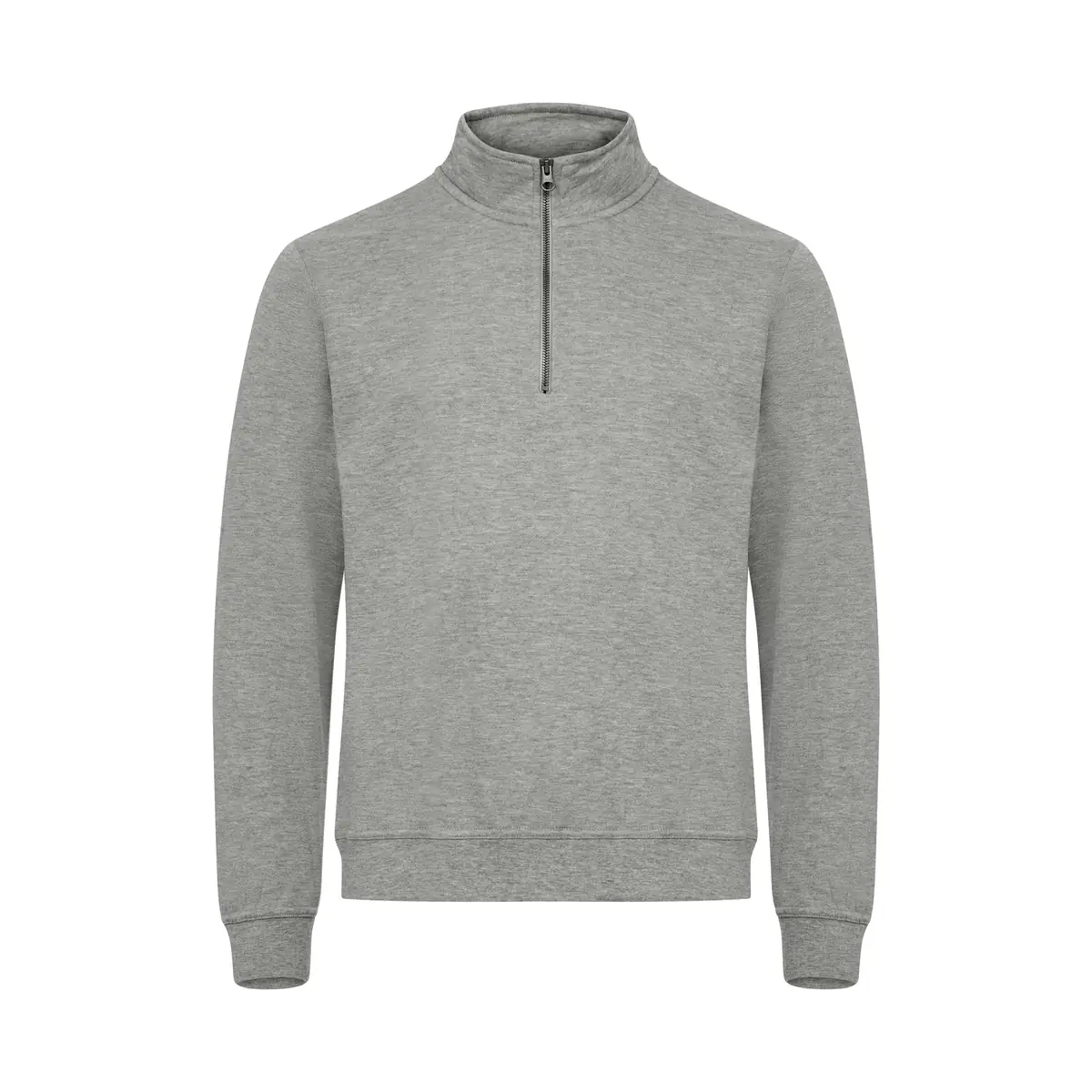 Sudadera hombre CLIQUE BASIC HALF ZIP 021033 43 Sudadera hombre CLIQUE BASIC HALF ZIP 021033, Gris marengo, vista frontal