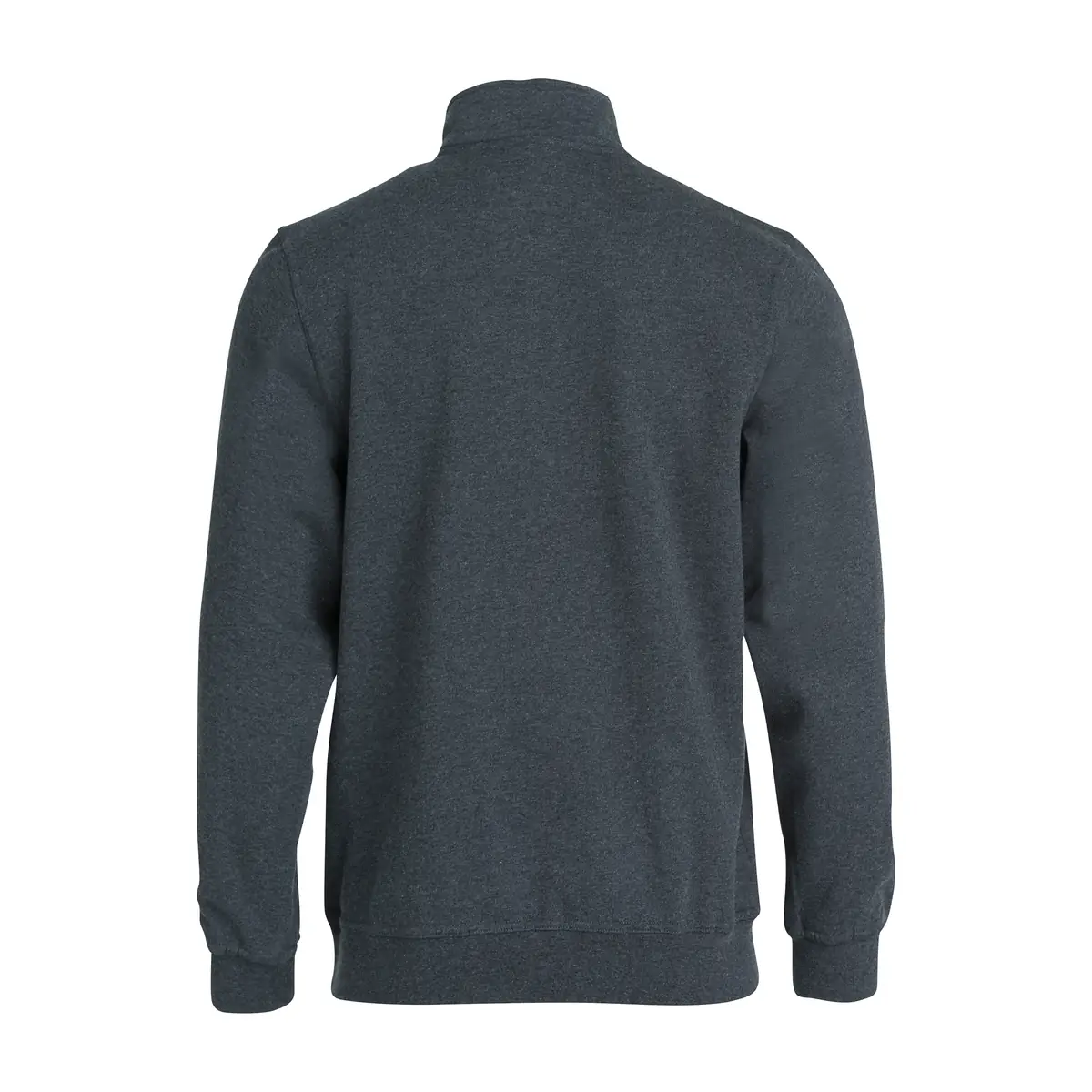 Sudadera hombre CLIQUE BASIC HALF ZIP 021033 50 Sudadera hombre CLIQUE BASIC HALF ZIP 021033, Antracita marengo, vista posterior