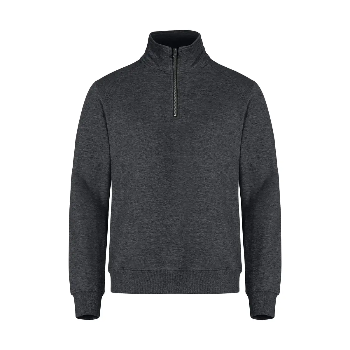 Sudadera hombre CLIQUE BASIC HALF ZIP 021033 47 Sudadera hombre CLIQUE BASIC HALF ZIP 021033, Antracita marengo, vista frontal