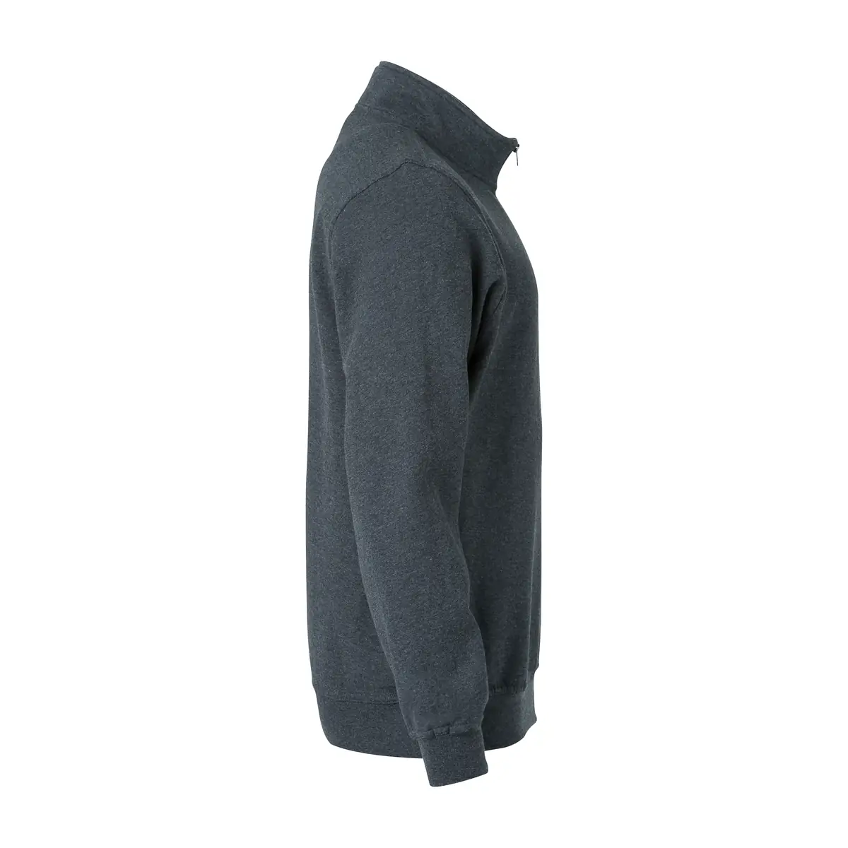Sudadera hombre CLIQUE BASIC HALF ZIP 021033 49 Sudadera hombre CLIQUE BASIC HALF ZIP 021033, Antracita marengo, lateral derecho