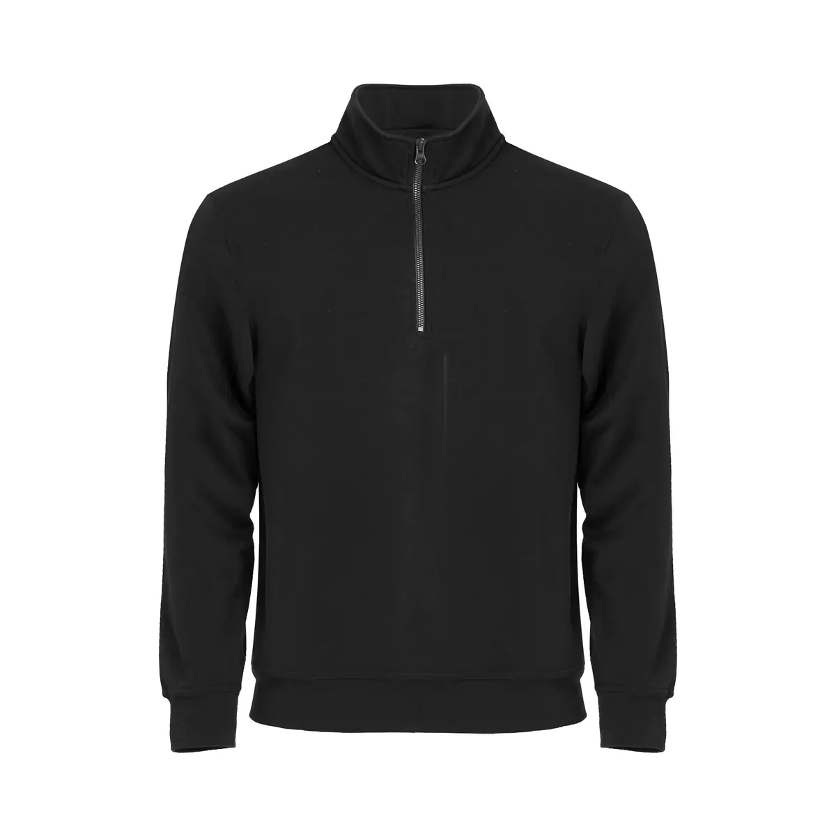 Sudadera hombre CLIQUE BASIC HALF ZIP 021033 51 Sudadera hombre CLIQUE BASIC HALF ZIP 021033, Negro, vista frontal