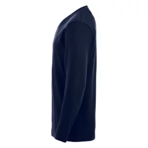 Jersey de hombre Clique Aston 021174, Azul marino oscuro, lateral izquierdo