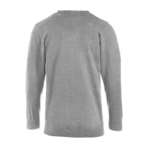 Jersey de hombre Clique Aston 021174, Gris marengo, vista posterior