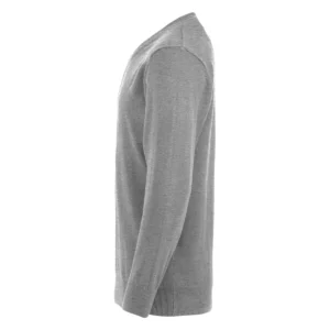 Jersey de hombre Clique Aston 021174, Gris marengo, lateral izquierdo