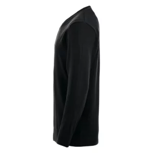 Jersey de hombre Clique Aston 021174, Negro, lateral izquierdo
