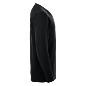 Jersey de hombre Clique Aston 021174, Negro, lateral derecho