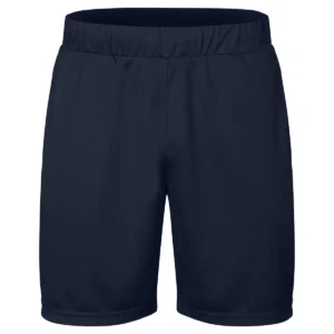 Pantalón corto Clique Basic Active Shorts Junior 022055, Azul marino oscuro, vista frontal