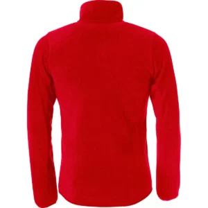 Chaqueta polar Clique Basic Polar Fleece Jacket 023901, Rojo, vista posterior