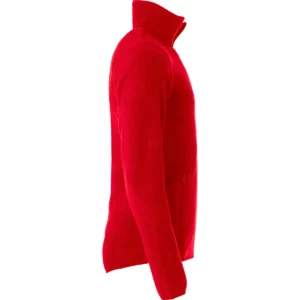 Chaqueta polar Clique Basic Polar Fleece Jacket 023901, Rojo, lateral derecho