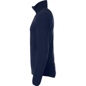 Chaqueta polar Clique Basic Polar Fleece Jacket 023901, Marino oscuro, lateral izquierdo