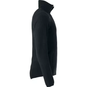 Chaqueta polar Clique Basic Polar Fleece Jacket 023901, Negro, lateral derecho
