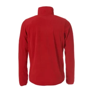 Chaqueta polar CLIQUE BASIC MICRO FLEECE JACKET 023914, Rojo, vista posterior