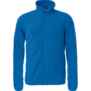 Chaqueta polar CLIQUE BASIC MICRO FLEECE JACKET 023914, Azul royal, vista frontal
