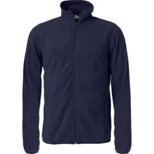 Chaqueta polar CLIQUE BASIC MICRO FLEECE JACKET 023914, Marino oscuro, vista frontal