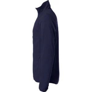 Chaqueta polar CLIQUE BASIC MICRO FLEECE JACKET 023914, Marino oscuro, lateral izquierdo