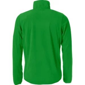 Chaqueta polar CLIQUE BASIC MICRO FLEECE JACKET 023914, Verde manzana, vista posterior