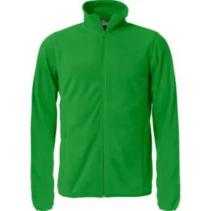 Chaqueta polar CLIQUE BASIC MICRO FLEECE JACKET 023914, Verde manzana, vista frontal